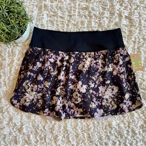 Title Nine Bonded Run Skort Running Workout Athletic Skirt  Gym Shorts Pockets